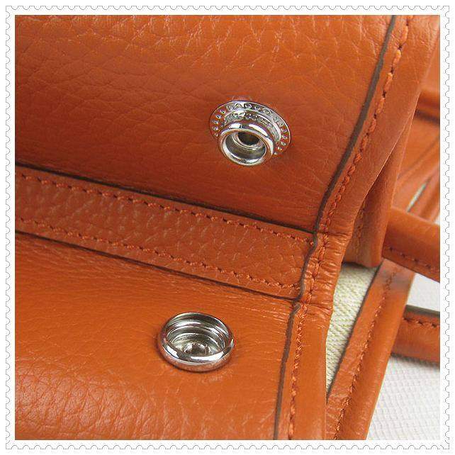 Hermes Garden Party orange large handbags - Click Image to Close